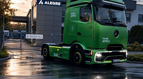 Mercedes Actros w Alegre
